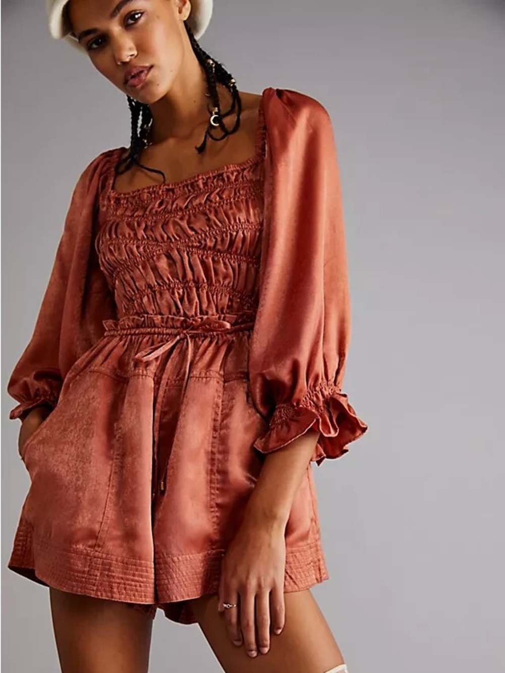NWT Free People Cassidy Romper (Size M)